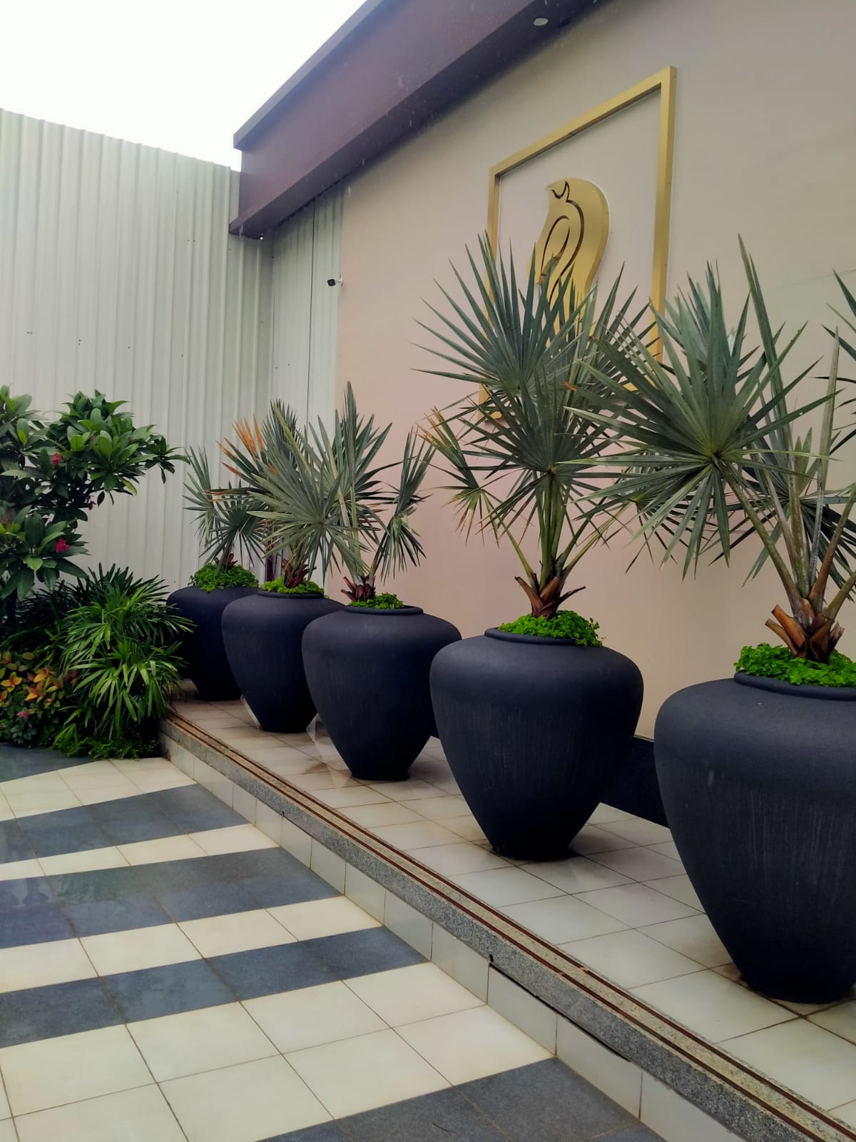 Premium landscape and garden development at Roswalt Raya residential project